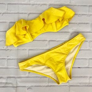 Lisa Marie Fernandez Mira Flounce Bikini